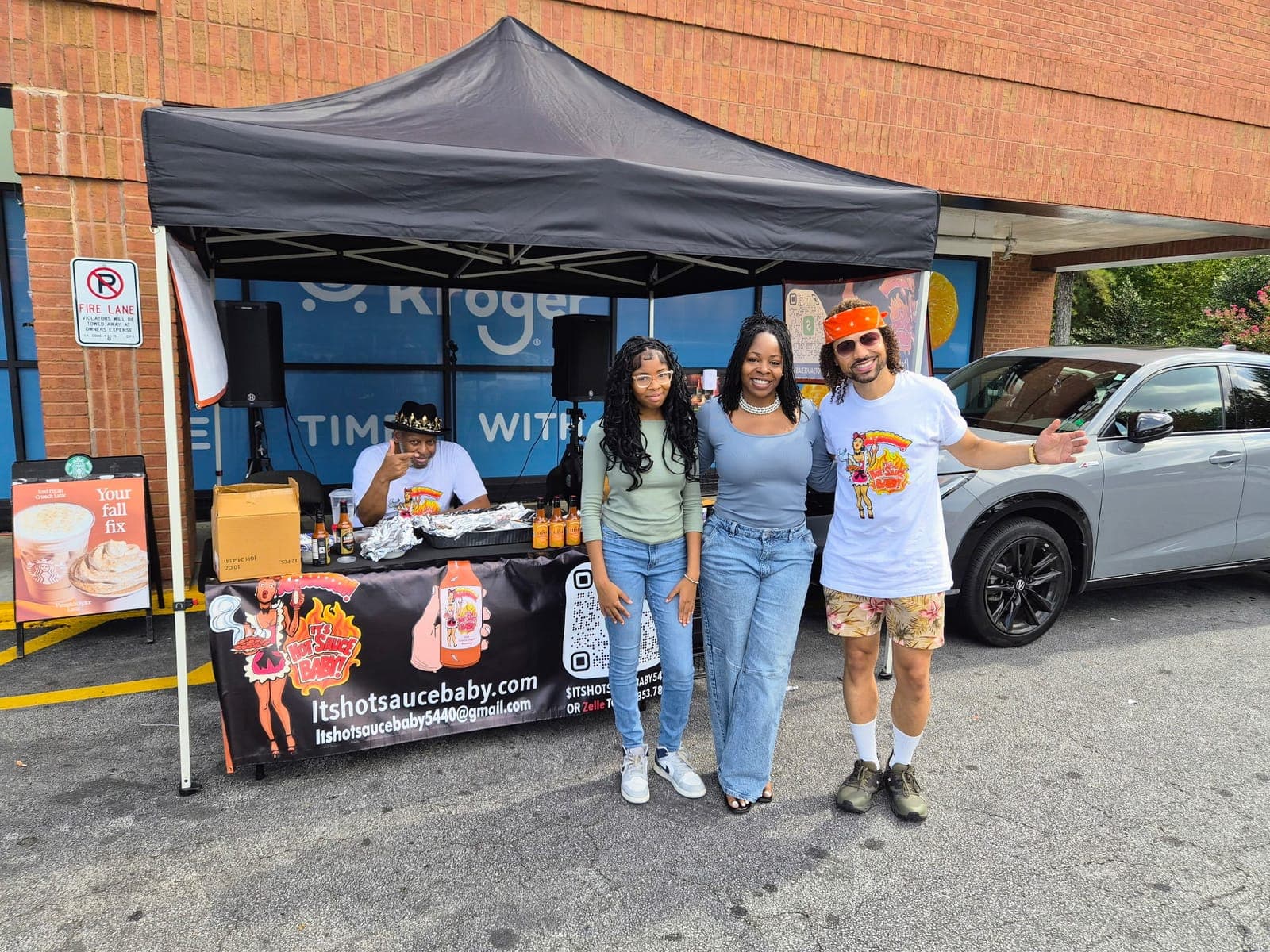 It's Hot Sauce Baby Labor Day tasting at Kroger