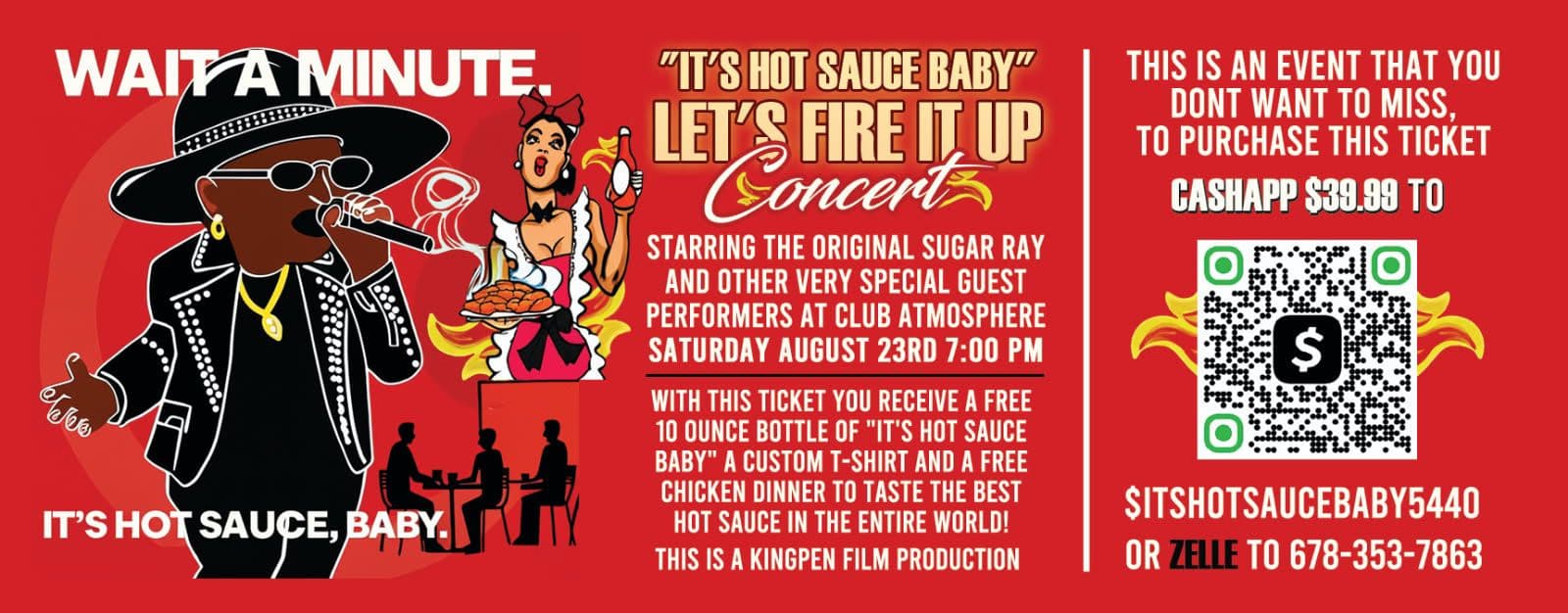 Hot Sauce Combo Ticket